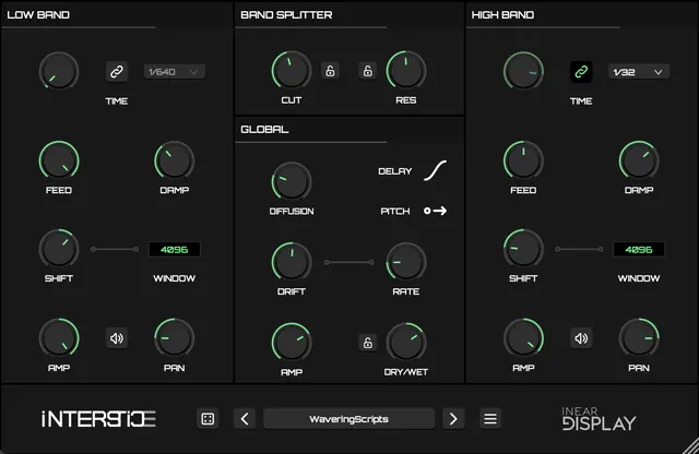 Interstice interface